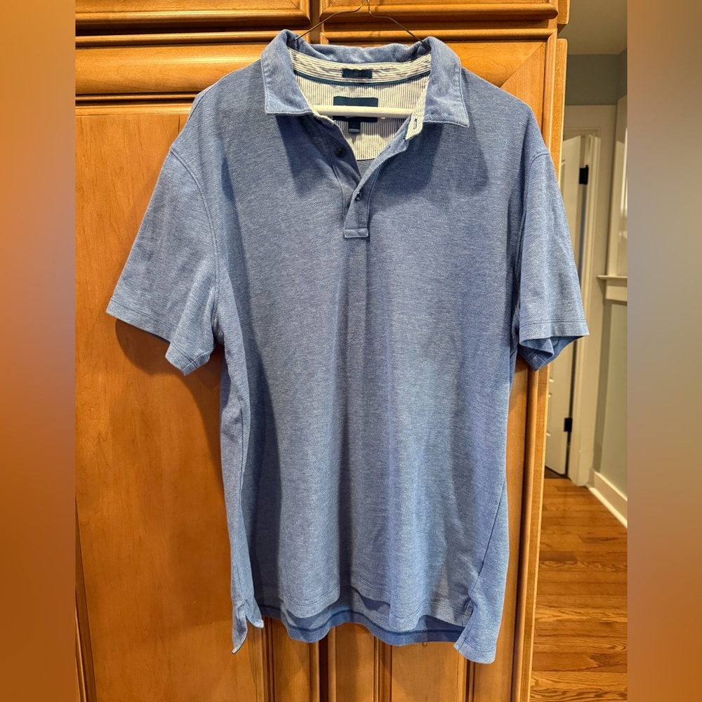 Fairlaine Men's Blue Polo Shirt size XL